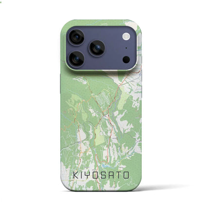 【清里（山梨県）】地図柄iPhoneケース（バックカバータイプ）