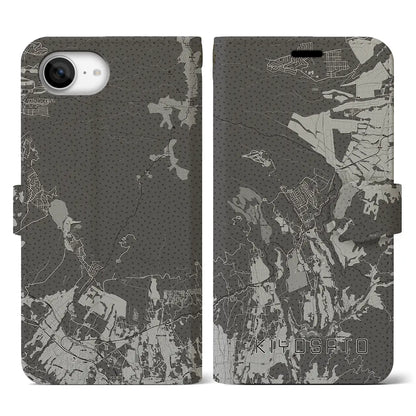 【清里（山梨県）】地図柄iPhoneケース（手帳タイプ）