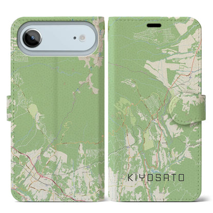 【清里（山梨県）】地図柄iPhoneケース（手帳タイプ）