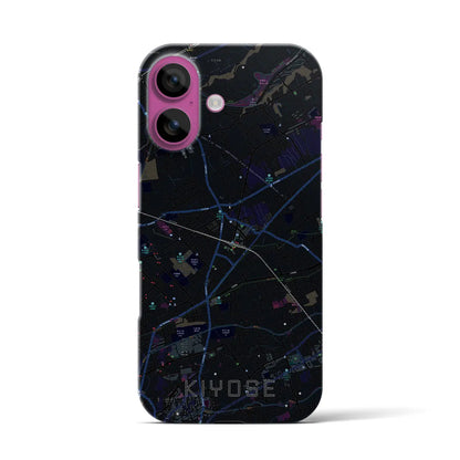 【清瀬（東京都）】地図柄iPhoneケース（バックカバータイプ）