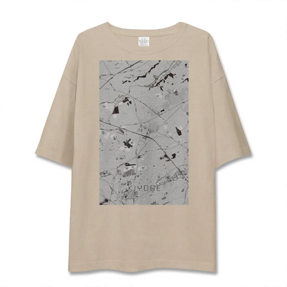 【清瀬（東京都）】地図柄ビッグシルエットTシャツ