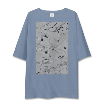 【清瀬（東京都）】地図柄ビッグシルエットTシャツ