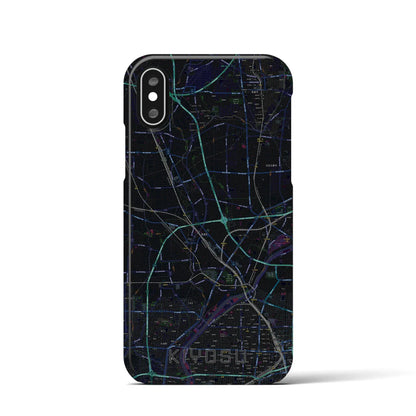 【清須（愛知県）】地図柄iPhoneケース（バックカバータイプ）