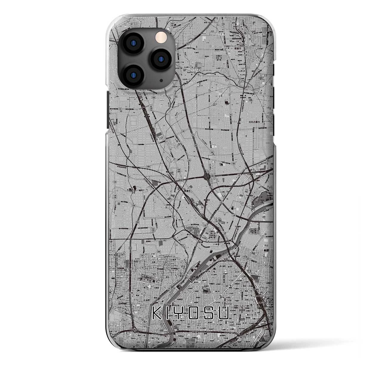 【清須（愛知県）】地図柄iPhoneケース（クリアタイプ）