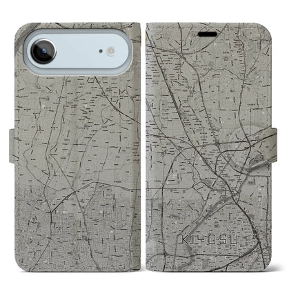 【清須（愛知県）】地図柄iPhoneケース（手帳タイプ）