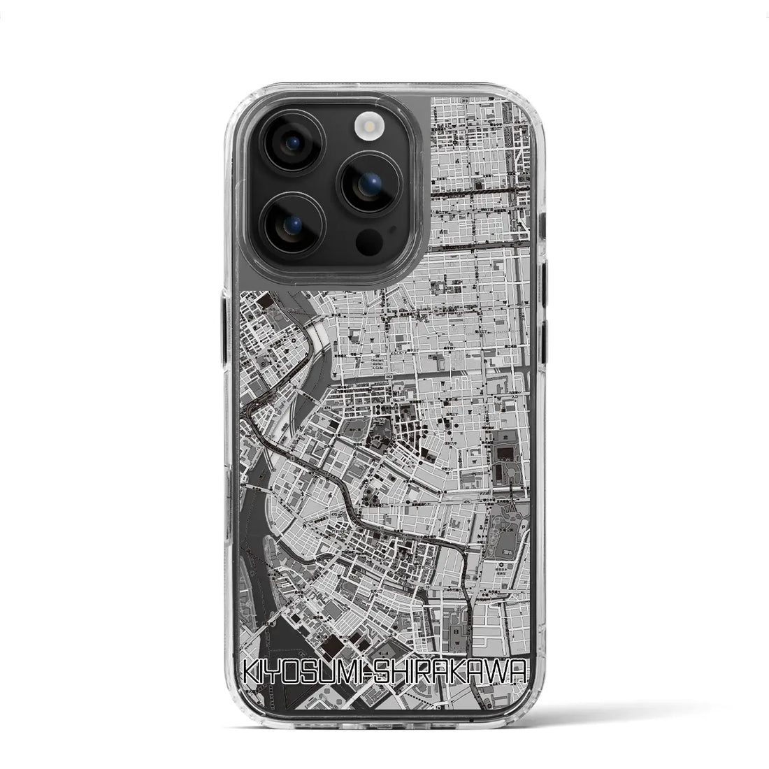 【清澄白河（東京都）】地図柄iPhoneケース（MagSafeタイプ）