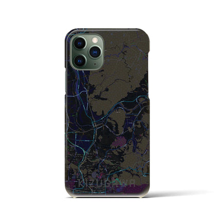 【木津川（京都府）】地図柄iPhoneケース（バックカバータイプ）