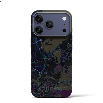 【木津川（京都府）】地図柄iPhoneケース（バックカバータイプ）