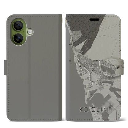 【コオリナ（アメリカ）】地図柄iPhoneケース（手帳タイプ）