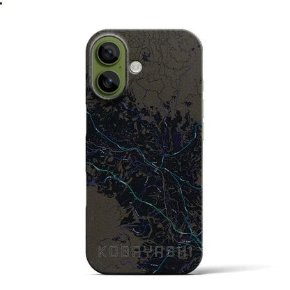 【小林（宮崎県）】地図柄iPhoneケース（バックカバータイプ）