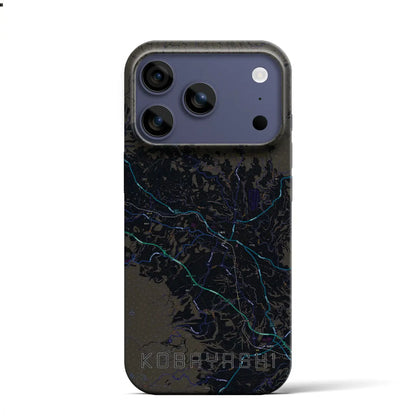 【小林（宮崎県）】地図柄iPhoneケース（バックカバータイプ）