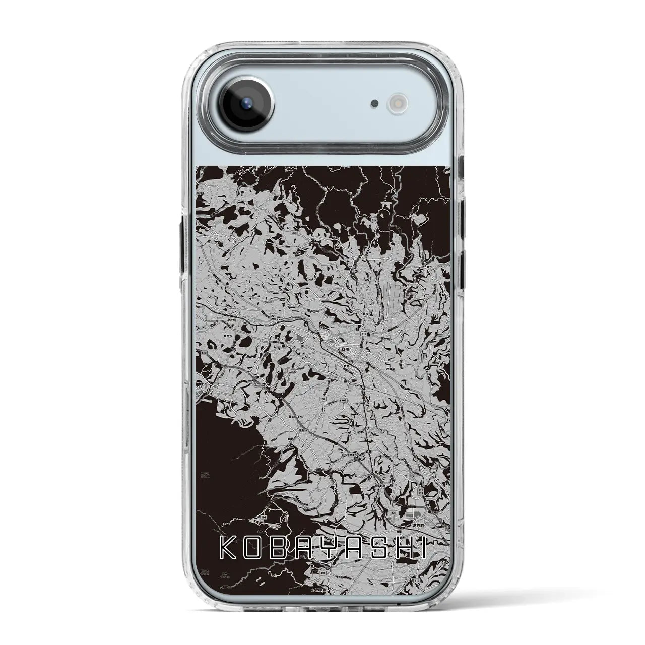 【小林（宮崎県）】地図柄iPhoneケース（MagSafeタイプ）