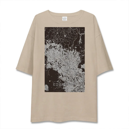 【小林（宮崎県）】地図柄ビッグシルエットTシャツ