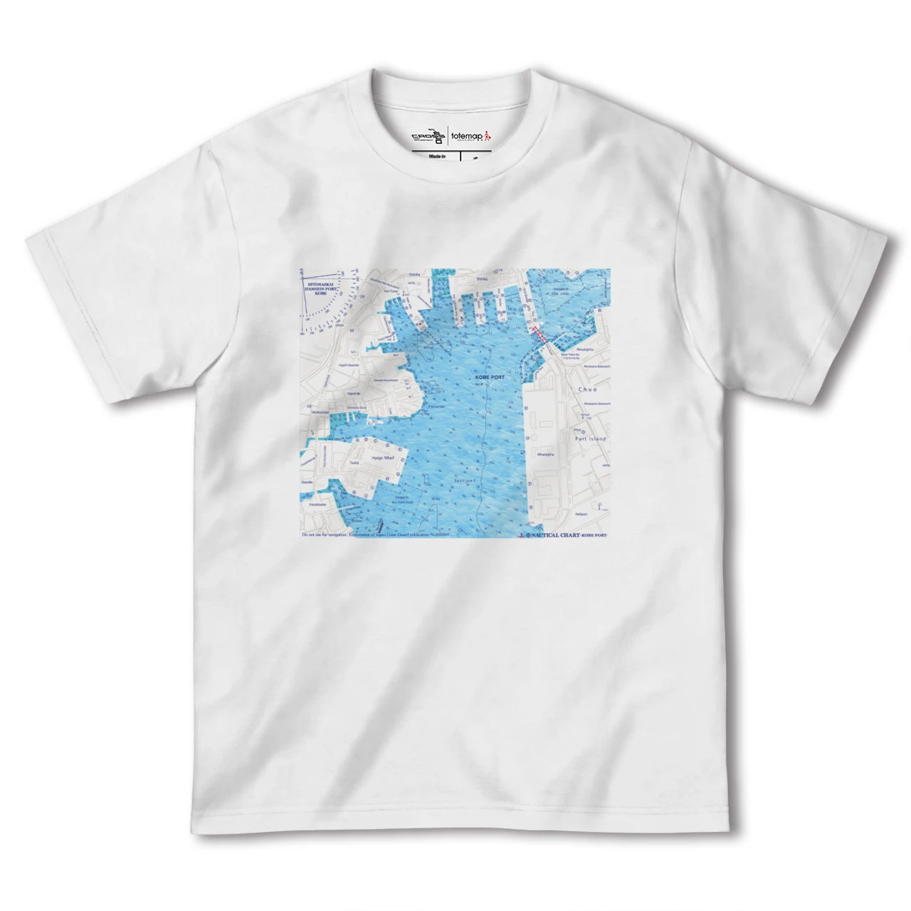 【神戸港（兵庫県）】海図Tシャツ