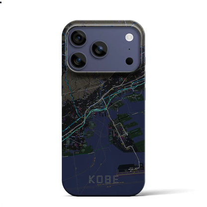 【神戸（兵庫県）】地図柄iPhoneケース（バックカバータイプ）