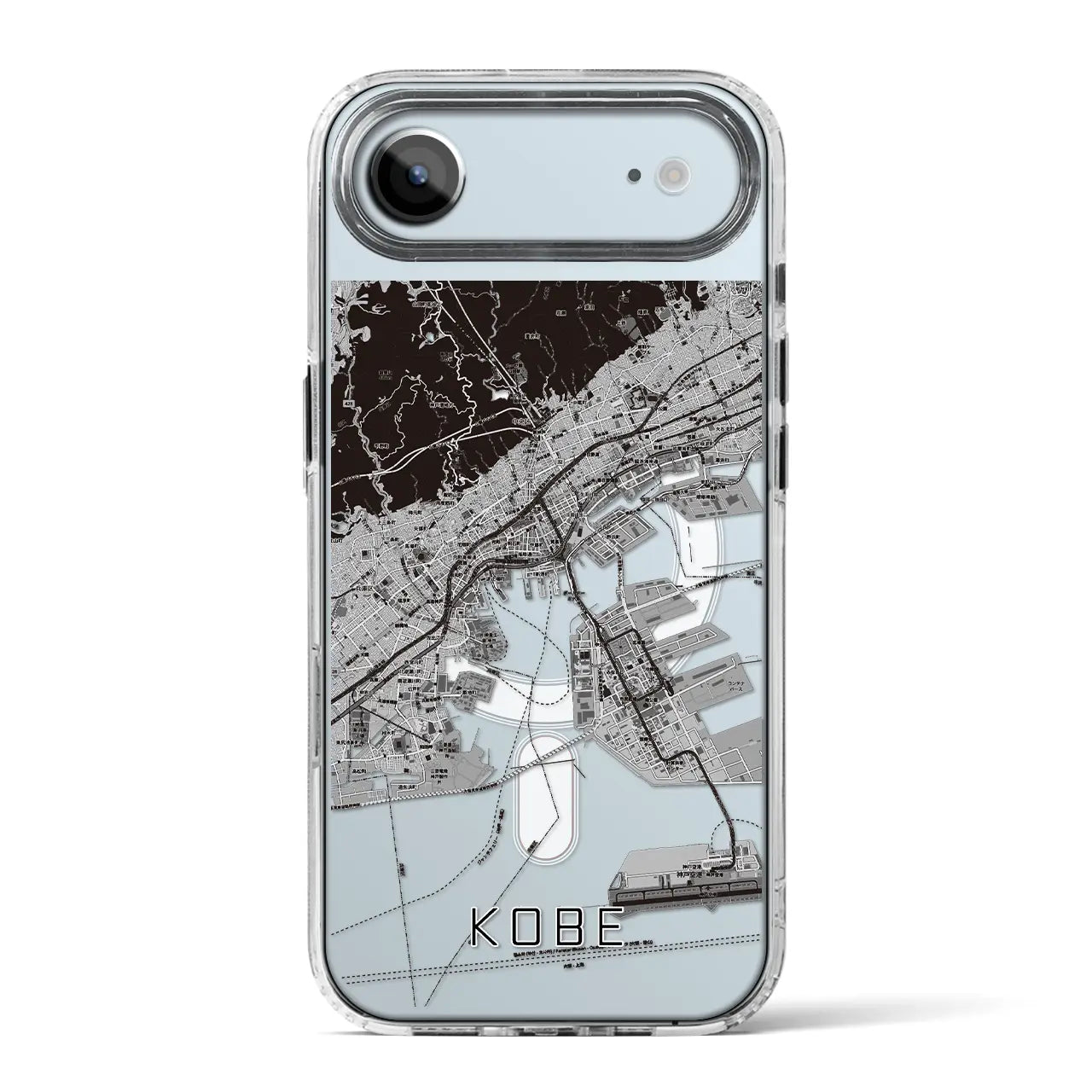 【神戸（兵庫県）】地図柄iPhoneケース（MagSafeタイプ）