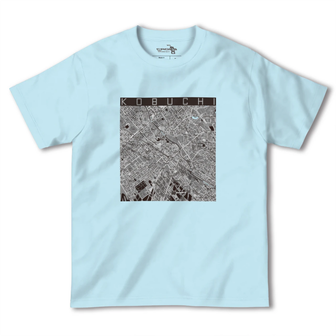 【古淵（神奈川県）】地図柄ヘビーウェイトTシャツ