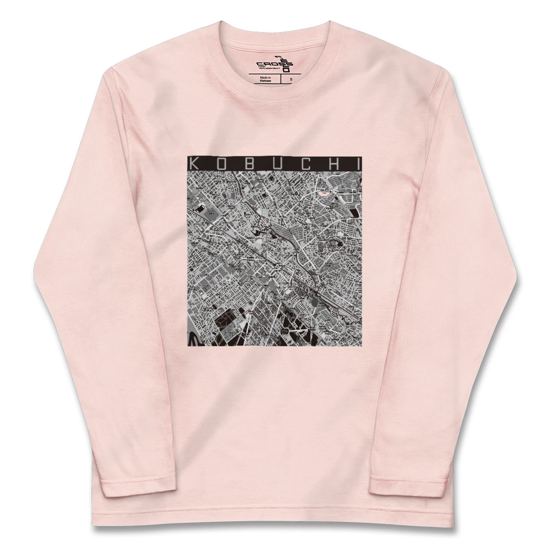 【古淵（神奈川県）】地図柄ロングスリーブTシャツ