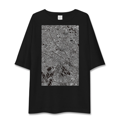 【古淵（神奈川県）】地図柄ビッグシルエットTシャツ