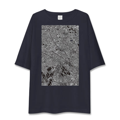 【古淵（神奈川県）】地図柄ビッグシルエットTシャツ