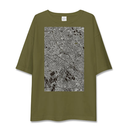 【古淵（神奈川県）】地図柄ビッグシルエットTシャツ