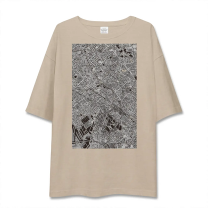 【古淵（神奈川県）】地図柄ビッグシルエットTシャツ