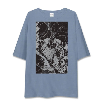 【小淵沢（山梨県）】地図柄ビッグシルエットTシャツ