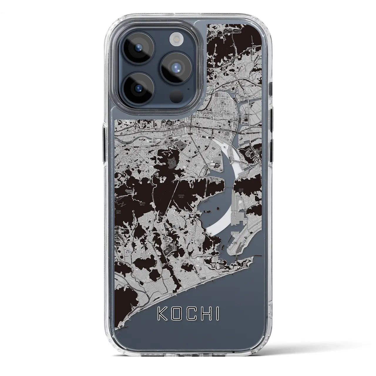 【高知（高知県）】地図柄iPhoneケース（MagSafeタイプ）