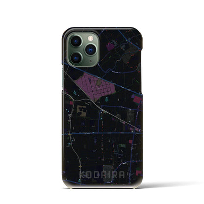 【小平（東京都）】地図柄iPhoneケース（バックカバータイプ）