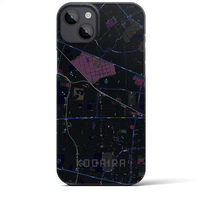 【小平（東京都）】地図柄iPhoneケース（バックカバータイプ）