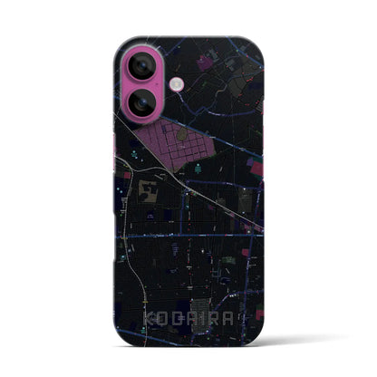 【小平（東京都）】地図柄iPhoneケース（バックカバータイプ）