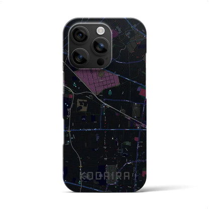 【小平（東京都）】地図柄iPhoneケース（バックカバータイプ）