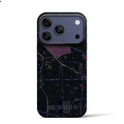 【小平（東京都）】地図柄iPhoneケース（バックカバータイプ）