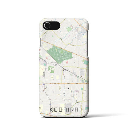 【小平（東京都）】地図柄iPhoneケース（バックカバータイプ）