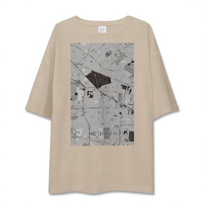 【小平（東京都）】地図柄ビッグシルエットTシャツ