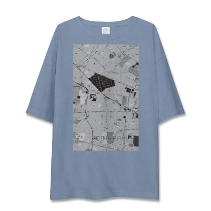 【小平（東京都）】地図柄ビッグシルエットTシャツ
