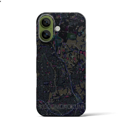 【こどもの国（神奈川県）】地図柄iPhoneケース（バックカバータイプ）