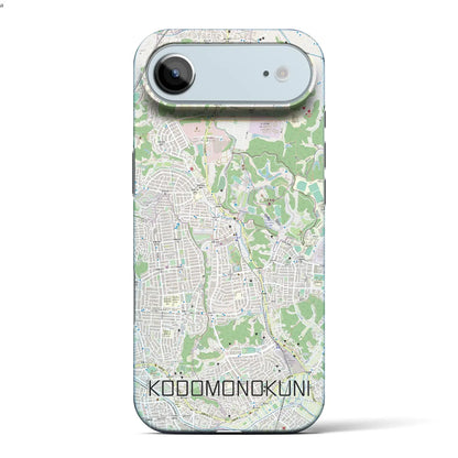 【こどもの国（神奈川県）】地図柄iPhoneケース（バックカバータイプ）