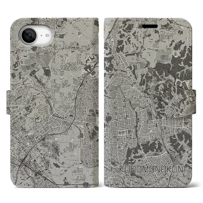 【こどもの国（神奈川県）】地図柄iPhoneケース（手帳タイプ）