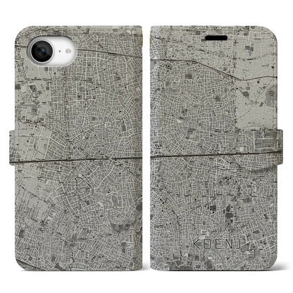 【高円寺2（東京都）】地図柄iPhoneケース（手帳タイプ）