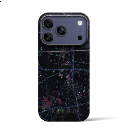 【高円寺（東京都）】地図柄iPhoneケース（バックカバータイプ）