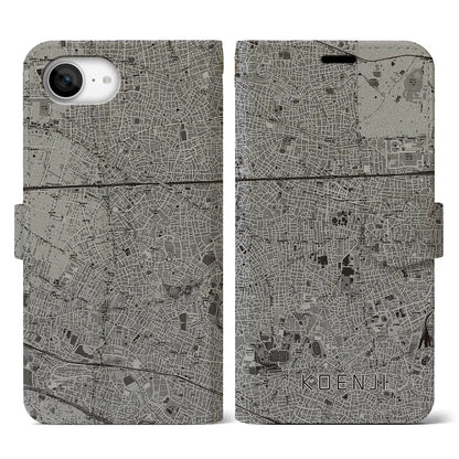 【高円寺（東京都）】地図柄iPhoneケース（手帳タイプ）