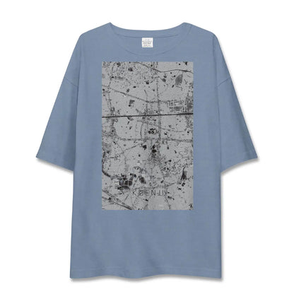 【高円寺（東京都）】地図柄ビッグシルエットTシャツ