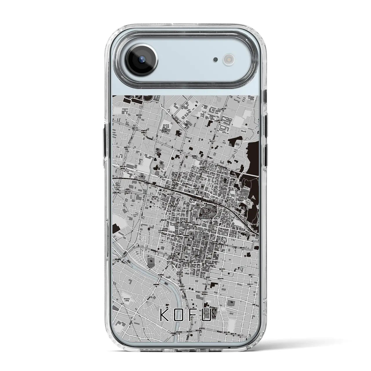 【甲府（山梨県）】地図柄iPhoneケース（MagSafeタイプ）