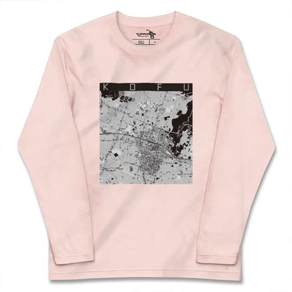 【甲府（山梨県）】地図柄ロングスリーブTシャツ