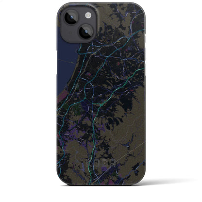 【古賀（福岡県）】地図柄iPhoneケース（バックカバータイプ）