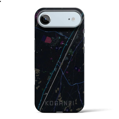 【小金井（栃木県）】地図柄iPhoneケース（バックカバータイプ）