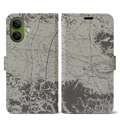 【小牛田（宮城県）】地図柄iPhoneケース（手帳タイプ）