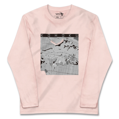 【湖北（千葉県）】地図柄ロングスリーブTシャツ