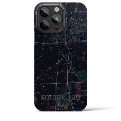 【恋ヶ窪（東京都）】地図柄iPhoneケース（バックカバータイプ）